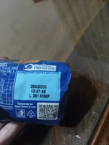 Vencimiento y paquete roto