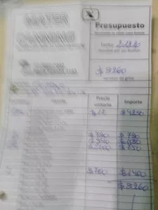 La empresa se niega a entregar  la factura