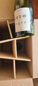 Me mandaron una botella rota y vacia