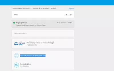 Supension cuenta de mercado libre y mercado pago
