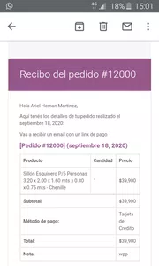 Compre un sillon hace 90 dias y no me lo entregaron