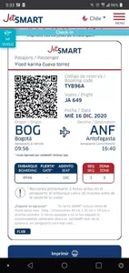 Devolución de pasajes y/o prosponer un viaje