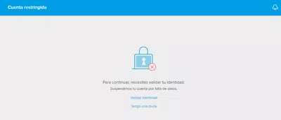 No me verifican la cuenta de mercado pago