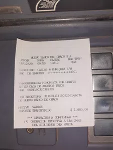 Que mi transferencia no se acreditó nunca