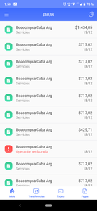Desconozco la compra realizada con mi tarjeta de crédito uala