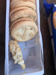 Unas galletitas me vinieron verdes con gusto feo