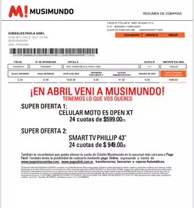 Solicitud libre de deuda