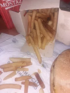 Papas con sabor a quemado