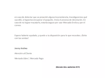 En mercado envíos se robaron el producto y responden con evasivas