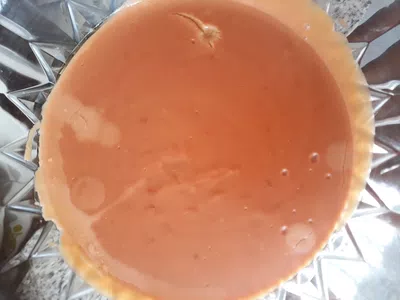 Compré un postre royal y al realizarlo la mezcla  se formó en un  flan