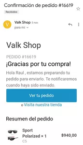 Anteojos de valksshop