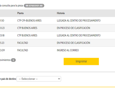 No hay actualizaciones de mi paquete
