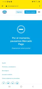 No me permite pagar mi deuda en mercado pago