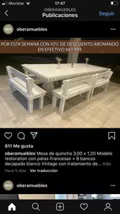 Estafa oberá muebles