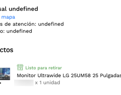 Necesito mi producto urgente, es mi herramienta de trabajo