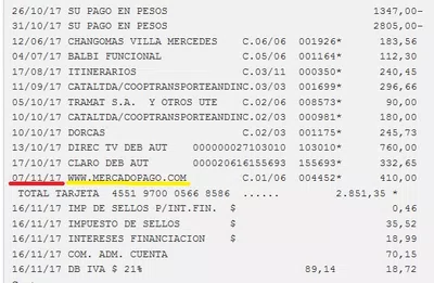 Consultar compra que no recuerdo haber hecho
