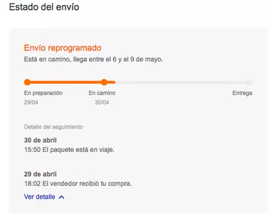 Actualización de mi paquete