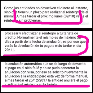 Que mercado libre devulva mis 10.787 pesos