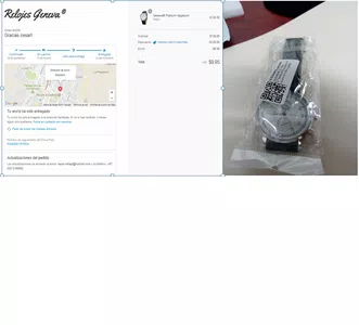 Estafa reloj plainum en vez de platinum