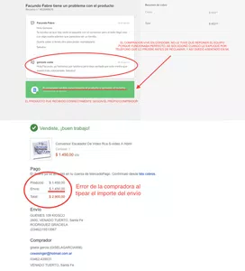 Que mercado libre anule ya mismo 2 reclamos que hicieron por error 2 compradores