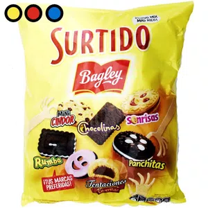 Surtido bagley no tiene surtido solo chocolate