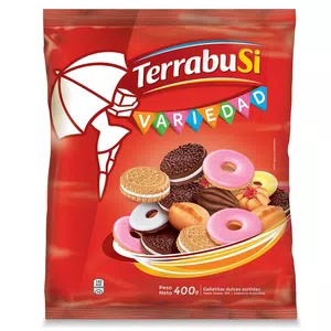 Mismas galletitas en el paquete
