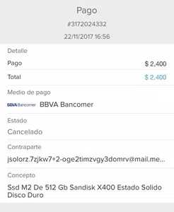 Mercadolibre no me a devuelto mi dinero