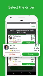 Cobro de más de lo indicado en la aplicación