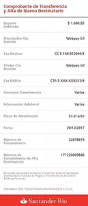 Deposite a webpay srl para poner dinero en mi cuenta de steam