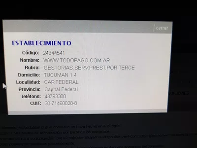 Me cobraron $ 1.000 demás
