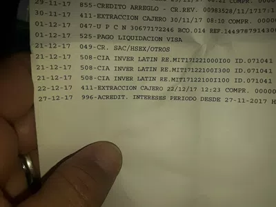 Me descontaron 3 veces distintos montos en diciembre