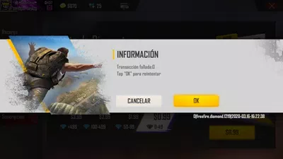 No me deja recargar