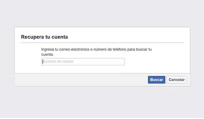 Recuperar mi cuenta