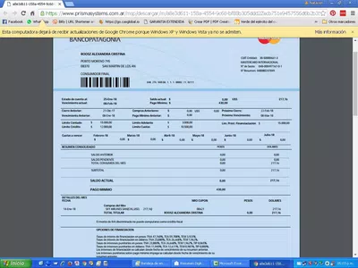 Desconocimiento compra cmr mastercard