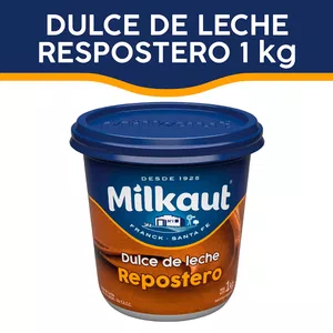 Grumo negro en el dulce de leche repostero milkaut