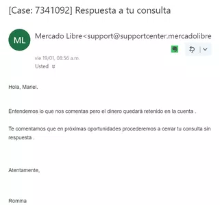 Recuperar mi dinero (mercadolibre arg me roba)