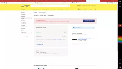 Que me hagan envio de mi producto