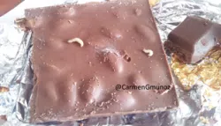 Gusanos en chocolate block