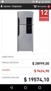Lo publicado y ofertado debe tener stock por ley