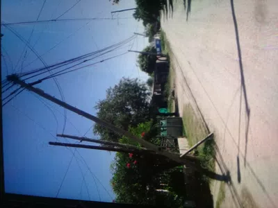 Peligro postes por caerse