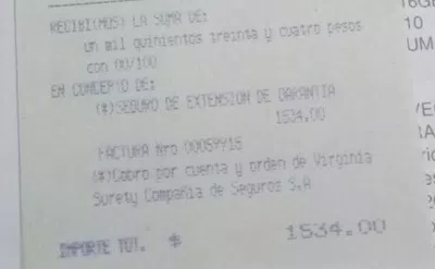 Cancelar extensión de garantía