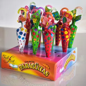Paragüitas con gusanos