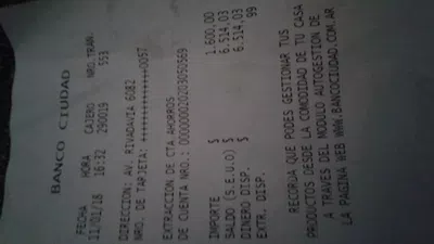 Descuento de haberes para pago visa