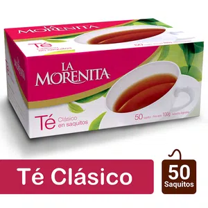Compre una caja de te con saquitos rotos