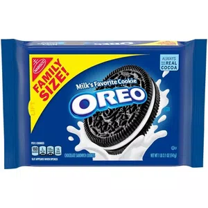 Paquete de galletas abierto