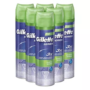 Gillette mach 3 espuma de afeitar defectuoso