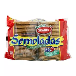 Galletitas semoladas vacias