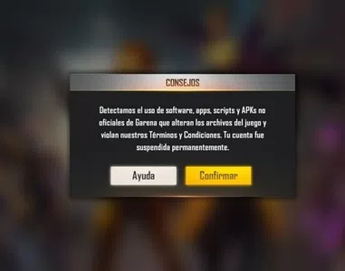 Cuenta suspendida permanentemente
