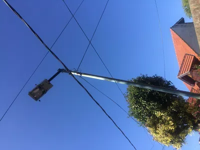 Falta de luz de la calle