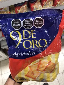 El paquete de agridulces vinieron saladas y blanditas